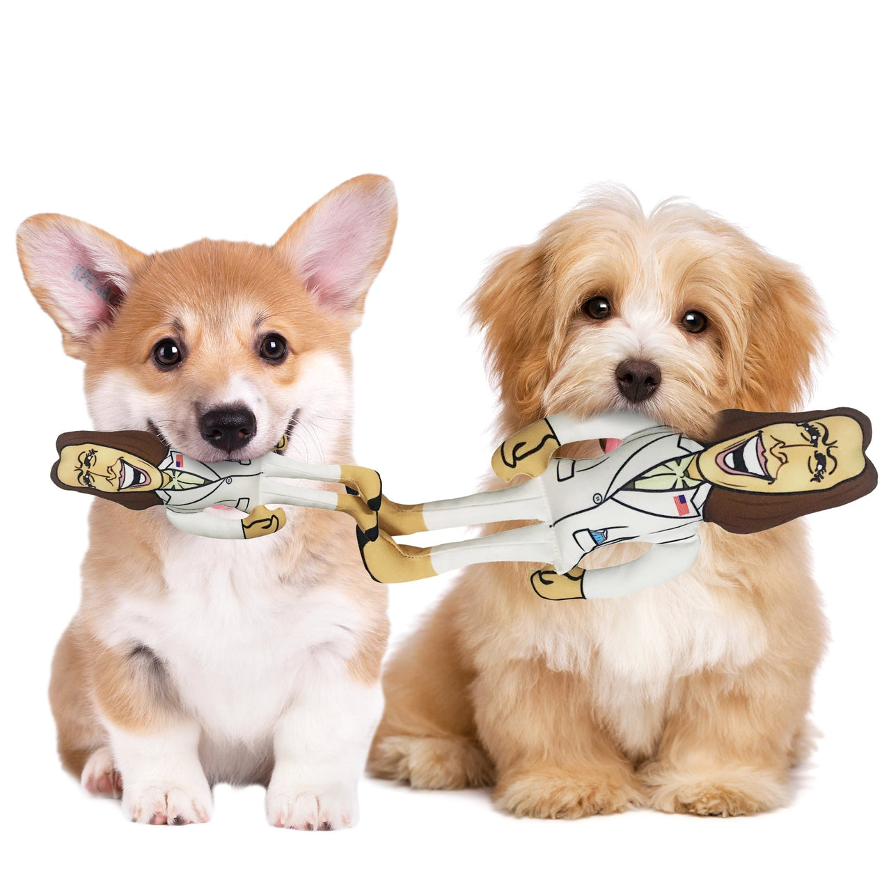 Extra Large Kamala Harris Tough Plush Dog Chew Toy with Squeaker - Official Republican Dogs