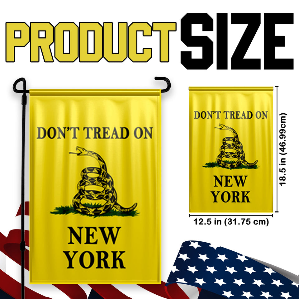 Don't Tread On New York Yard Flag- Limited Edition Garden Flag