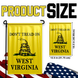 Don't Tread On West Virginia Yard Flag- Limited Edition Garden Flag