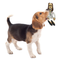 Kamala Harris Tough Plush Dog Chew Toy with Squeaker - Official Republican Dogs