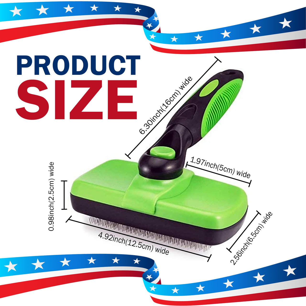 Republican Dog Brush Grooming Tool for Deshedding
