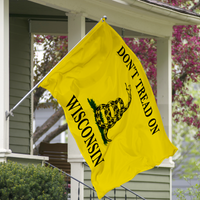 Don't Tread on Wisconsin 3 x 5 Gadsden Flag - Limited Edition