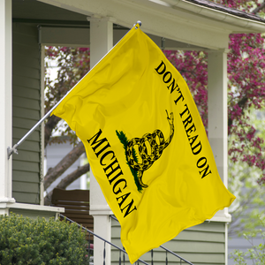 Don't Tread on Michigan 3 x 5 Gadsden Flag - Limited Edition