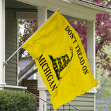 Don't Tread on Michigan 3 x 5 Gadsden Flag - Limited Edition