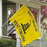 Don't Tread on West Virginia 3 x 5 Gadsden Flag - Limited Edition