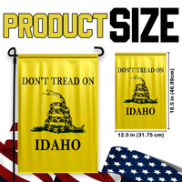 Don't Tread On Idaho Yard Flag- Limited Edition Garden Flag