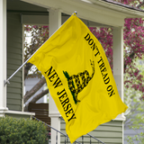 Don't Tread on New Jersey 3 x 5 Gadsden Flag - Limited Edition