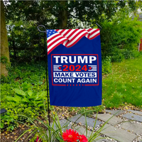 Ultimate Starter Pack - Includes Make Votes Count Again 3 x 5 Flag - Garden Flag - Embroidered Hat