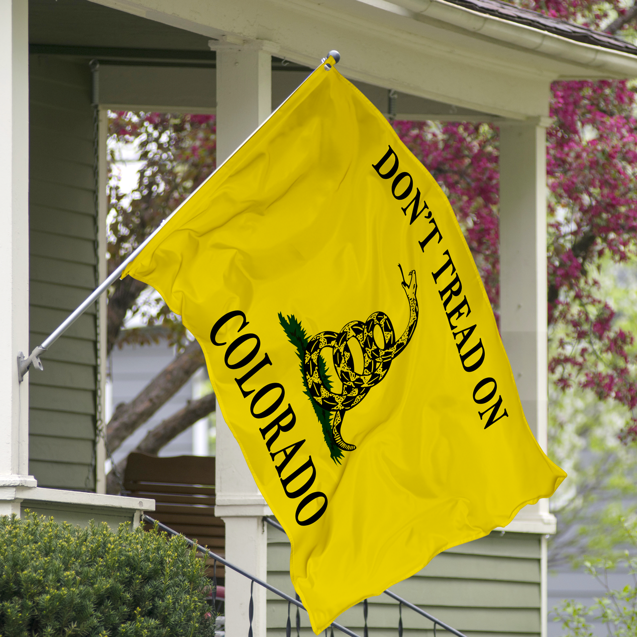 Don't Tread on Colorado 3 x 5 Gadsden Flag - Limited Edition
