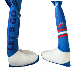 Let's Go Brandon Sleepy Joe Biden Tough Plush Dog Chew Toy with Squeaker - Official Republican Dogs