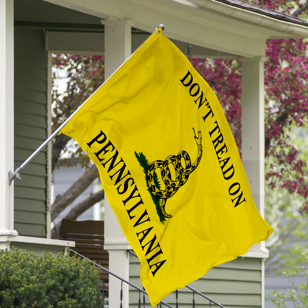 Don't Tread on Pennsylvania 3 x 5 Gadsden Flag - Limited Edition