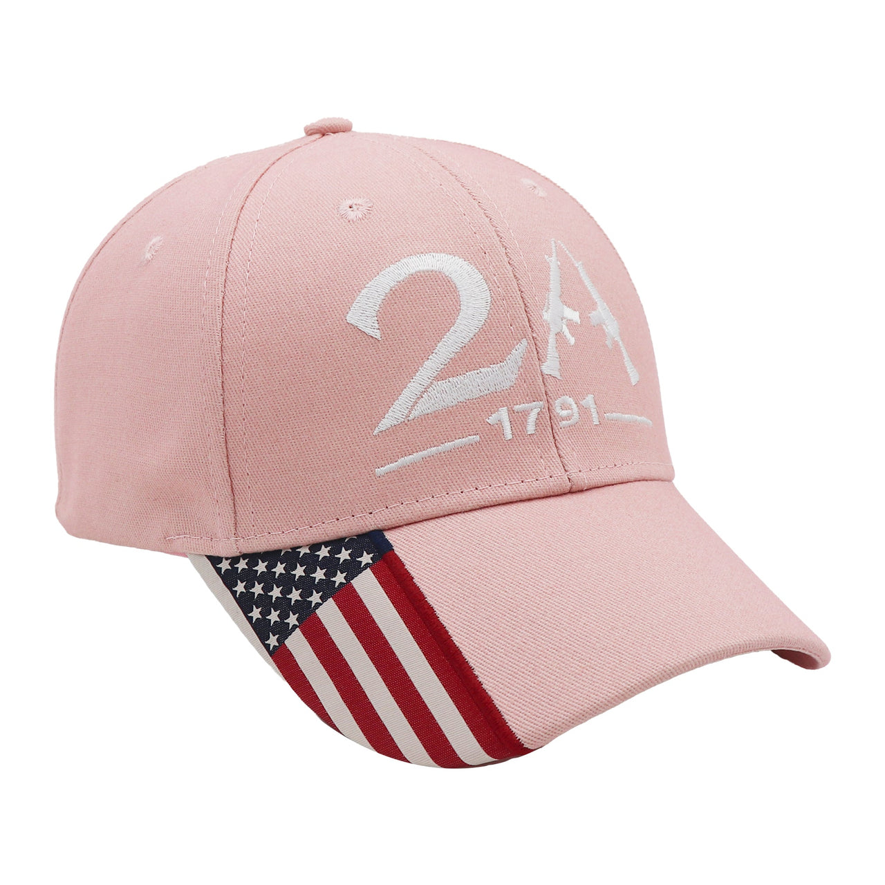 2nd Amendment 2A Limited Edition Pink Embroidered Hat