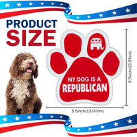 My Dog Is A Republican Car Magnet