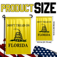 Don't Tread On Florida Yard Flag- Limited Edition Garden Flag