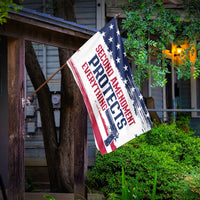Second Amendment Protects Everything 3 x 5 Flag