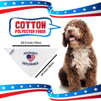 Adorable Deplorable Dog Bandana