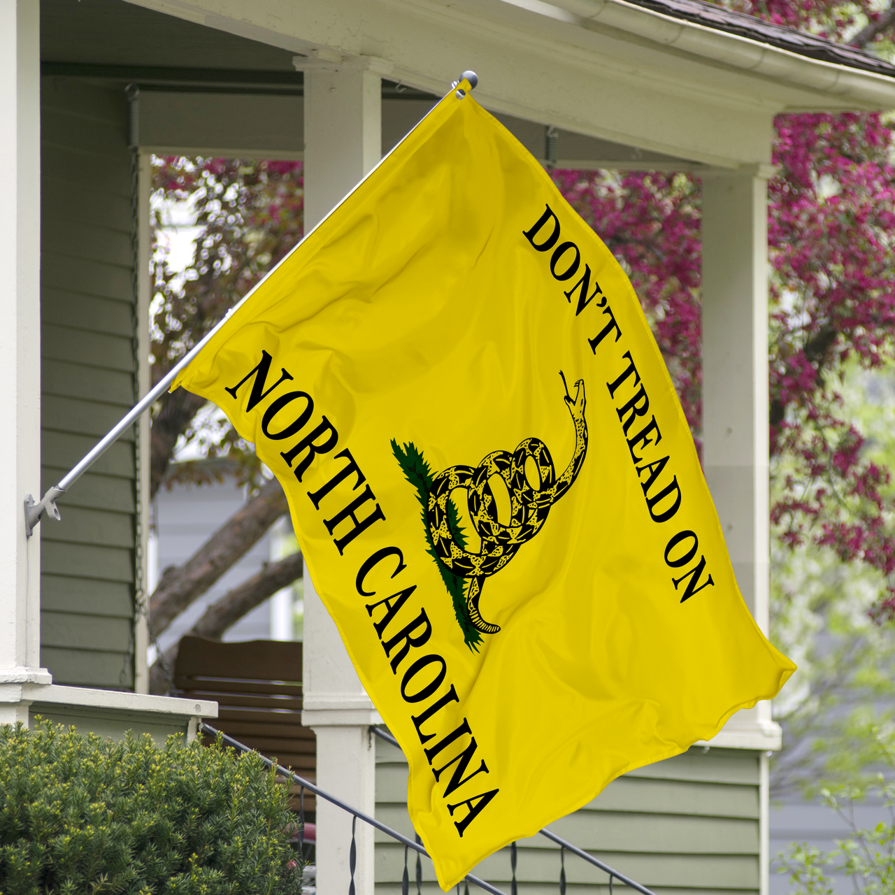 Don't Tread on North Carolina 3 x 5 Gadsden Flag - Limited Edition