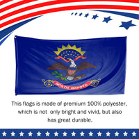 North Dakota State Flag 3 x 5 Feet