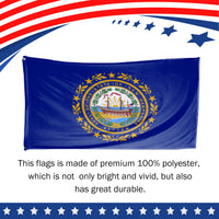 New Hampshire State Flag 3 x 5 Feet