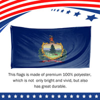 Vermont State Flag 3 x 5 Feet