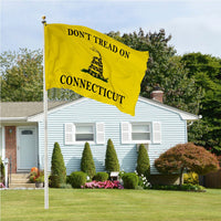 Don't Tread on Connecticut 3 x 5 Gadsden Flag - Limited Edition