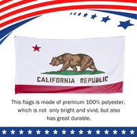 California State Flag 3 x 5 Feet