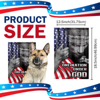 One Nation Under God Limited Edition Yard Flag