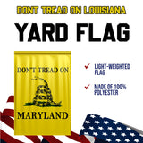 Don't Tread On Maryland Yard Flag - Limited Edition Garden Flag