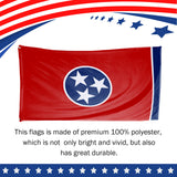 Tennessee State Flag 3 x 5 Feet
