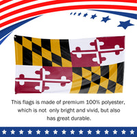 Maryland State Flag 3 x 5 Feet