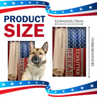 It Doesn't Need to Be Rewritten It Needs To Be Re Read Yard Flag