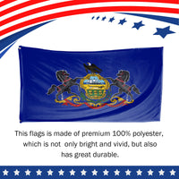 Pennsylvania State Flag 3 x 5 Feet