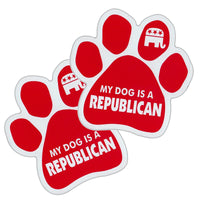 My Dog Is A Republican Car Magnet