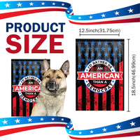 I'd Rather Be An American Than A Democrat Yard Flag