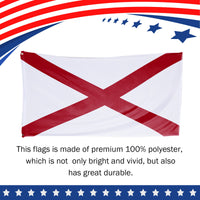 Alabama State Flag 3 x 5 Feet