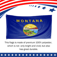 Montana State Flag 3 x 5 Feet