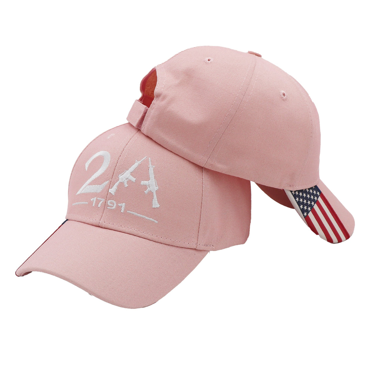 2nd Amendment 2A Limited Edition Pink Embroidered Hat