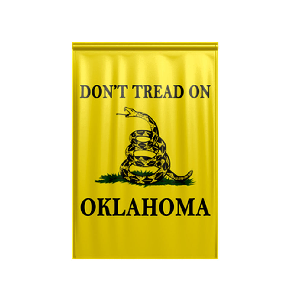 Don't Tread On Oklahoma Yard Flag- Limited Edition Garden Flag