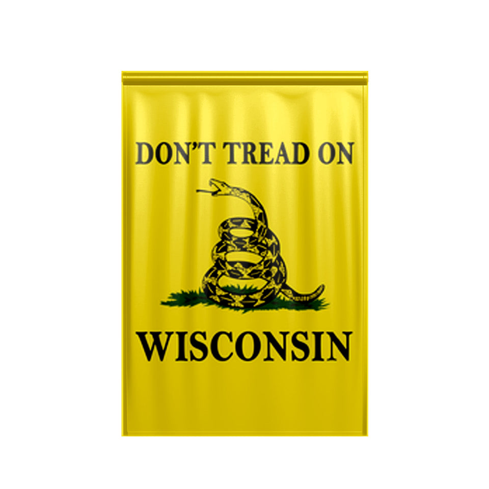 Don't Tread On Wisconsin Yard Flag- Limited Edition Garden Flag