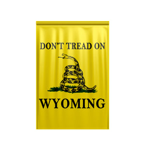 Don't Tread On Wyoming Yard Flag- Limited Edition Garden Flag