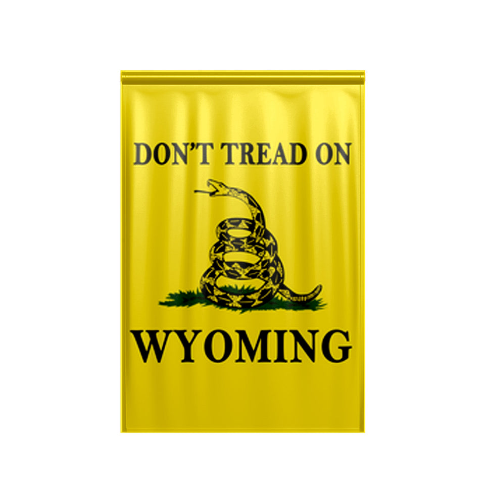 Don't Tread On Wyoming Yard Flag- Limited Edition Garden Flag