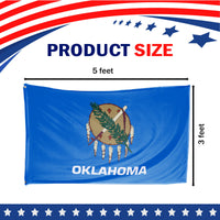 Oklahoma State Flag 3 x 5 Feet