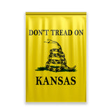 Don't Tread On Kansas Yard Flag- Limited Edition Garden Flag