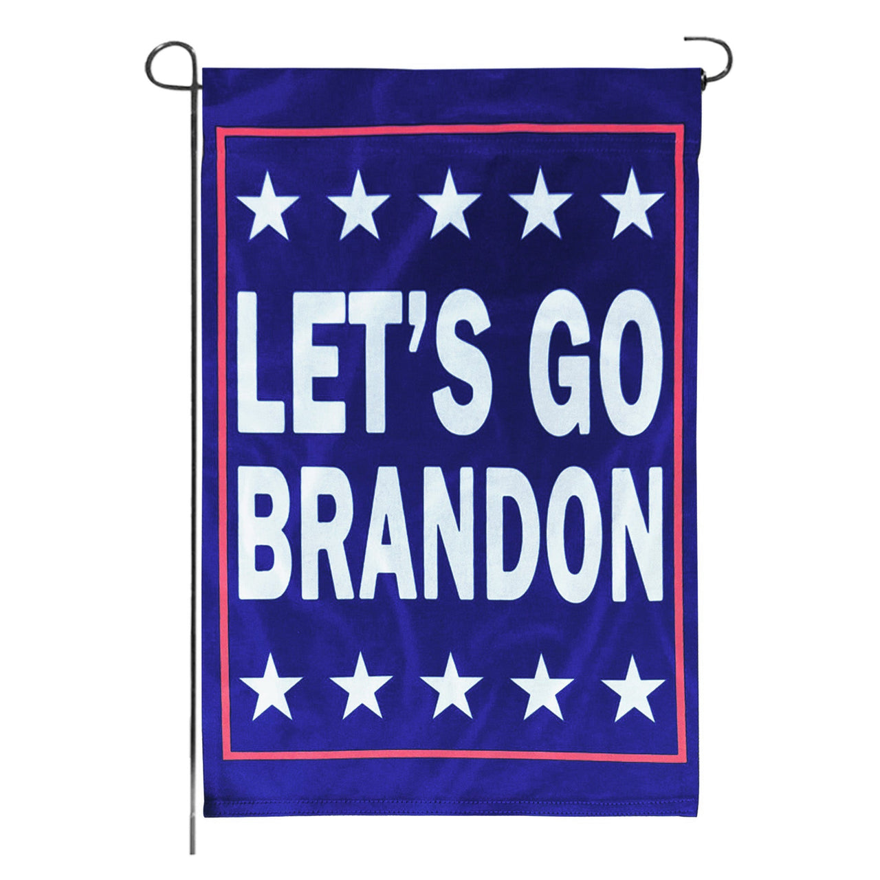 Let Go Brandon Starter Pack - Includes Full Size 3 x 5 Flag - Garden Flag - Embroidered Hat
