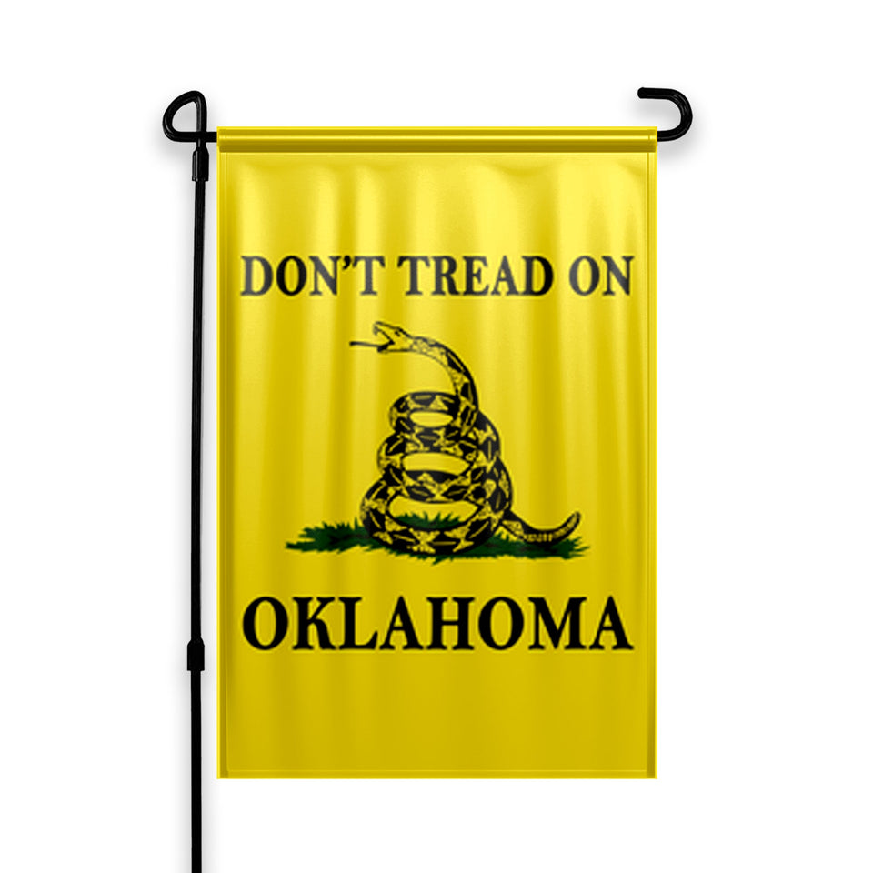 Don't Tread On Oklahoma Yard Flag- Limited Edition Garden Flag