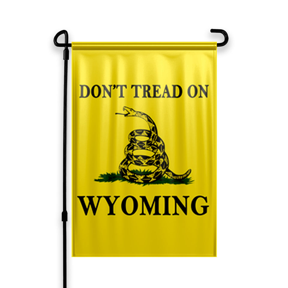 Don't Tread On Wyoming Yard Flag- Limited Edition Garden Flag