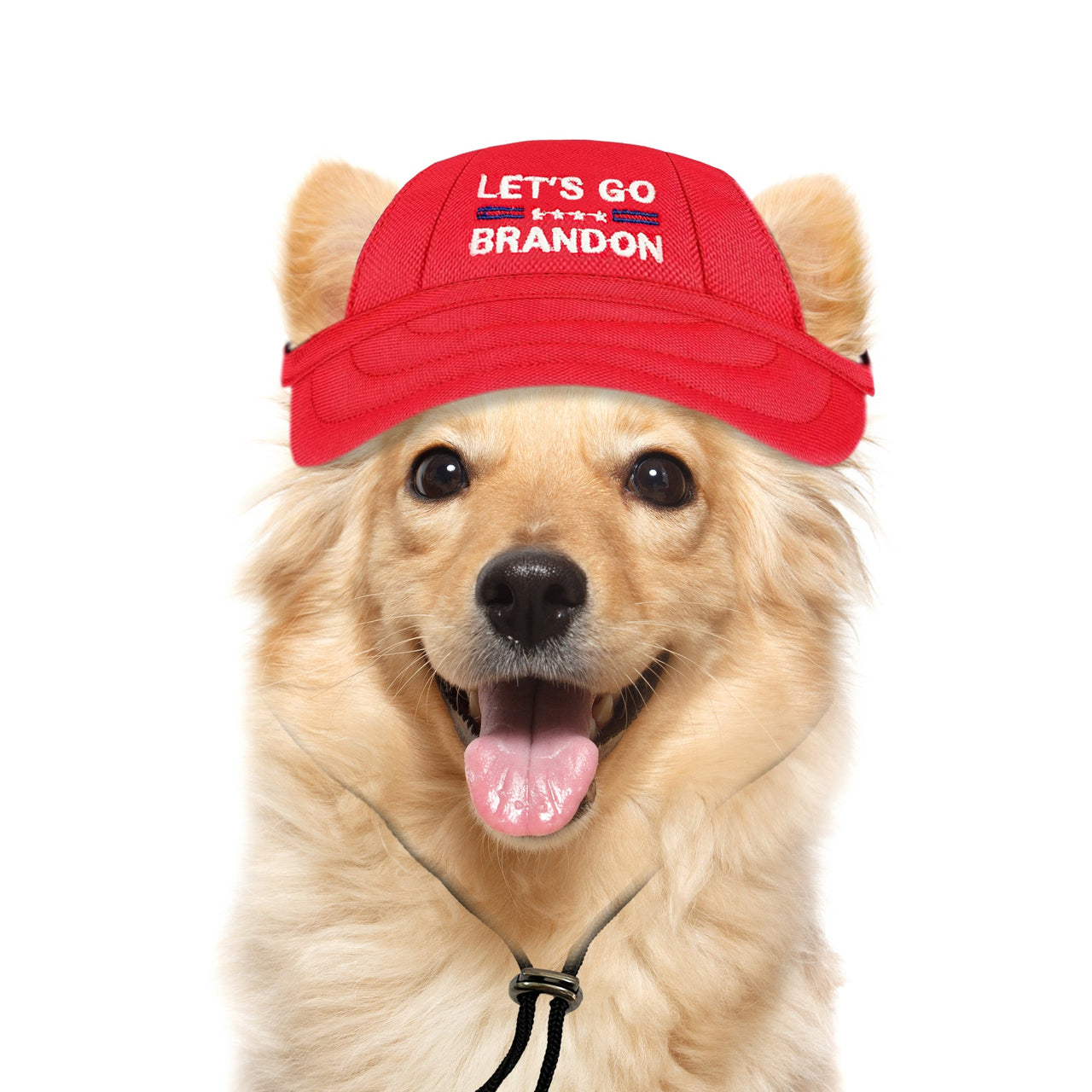 Let's Go Brandon Embroidered Dog Hat