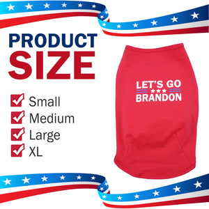 Let's Go Brandon Dog Shirt