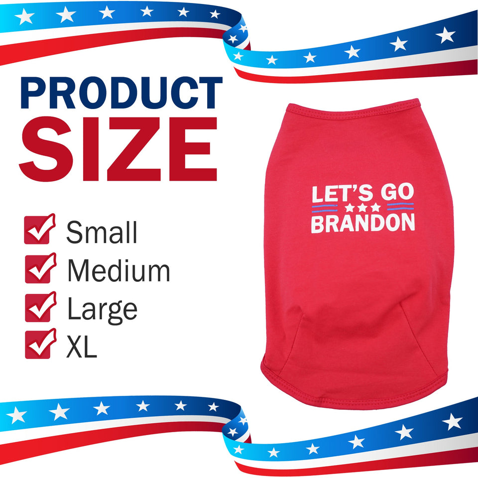 Let's Go Brandon Dog Shirt