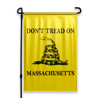 Don't Tread On Massachusetts Yard Flag- Limited Edition Garden Flag